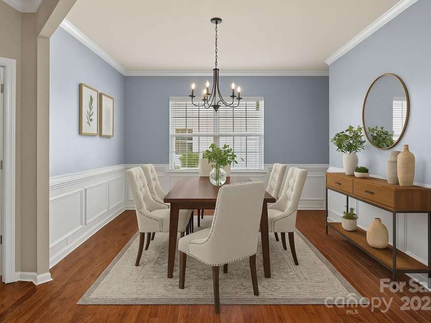 1349 Bridgeford Drive, Huntersville, NC 28078.  MLS# CAR4320318, YatesRealty ID 30883. Virtually Staged