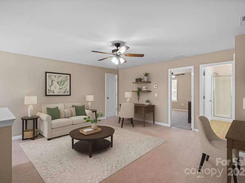 1349 Bridgeford Drive, Huntersville, NC 28078.  MLS# CAR4320318, YatesRealty ID 30883. Virtually Staged Third Floor Bonus or Second Office