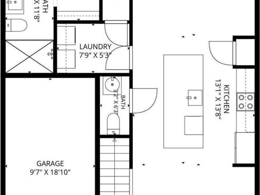 112 B Davenport Drive, Statesville, NC 28677.  MLS# CAR4385961, YatesRealty ID 30886. 