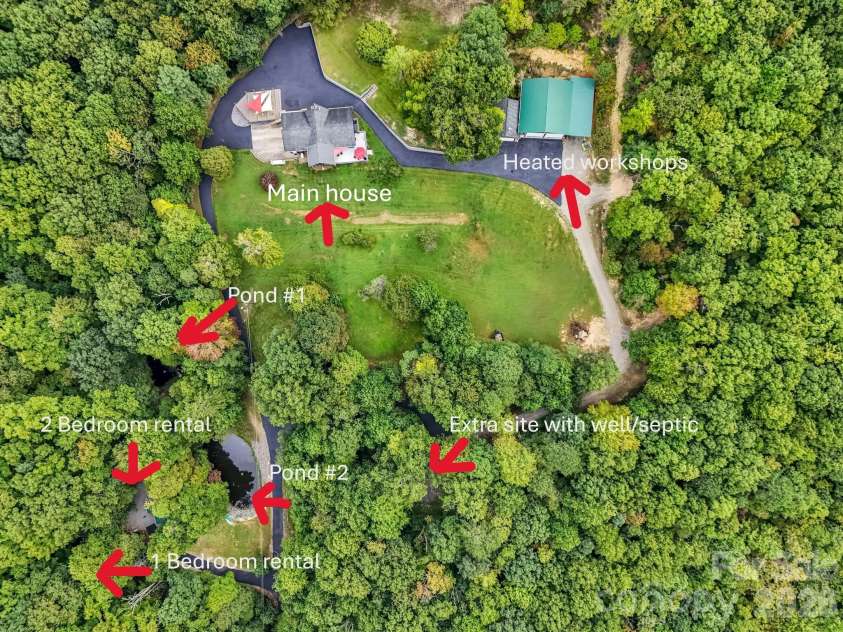 97 Whippoorwill Lane, Fairview, NC 28730.  MLS# CAR4402332, YatesRealty ID 30887. 