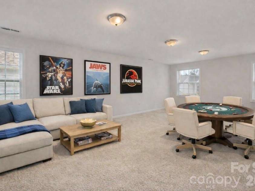 2015 Saddlebred Drive, Iron Station, NC 28080.  MLS# CAR4338671, YatesRealty ID 3089. Large Bonus/6th bed with built in cabinetry- virtually staged