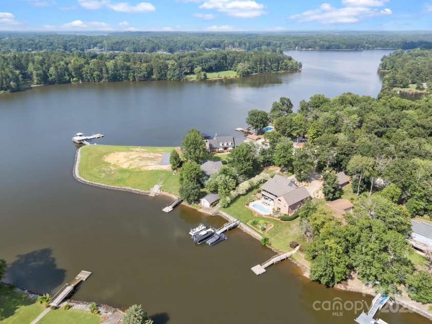 840 Deer Lake Run, Salisbury, NC 28146.  MLS# CAR4279838, YatesRealty ID 30890. Lake views