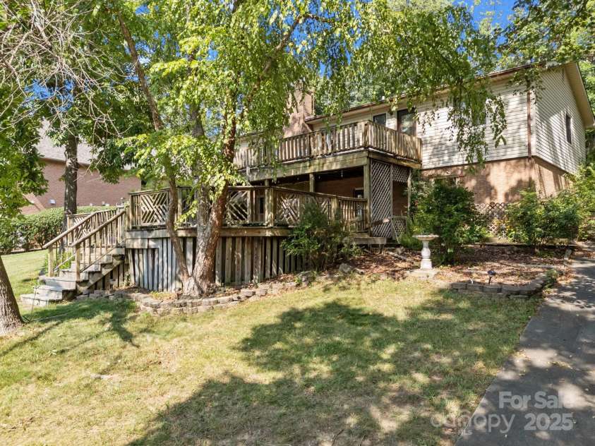 840 Deer Lake Run, Salisbury, NC 28146.  MLS# CAR4279838, YatesRealty ID 30890. Rear of the home