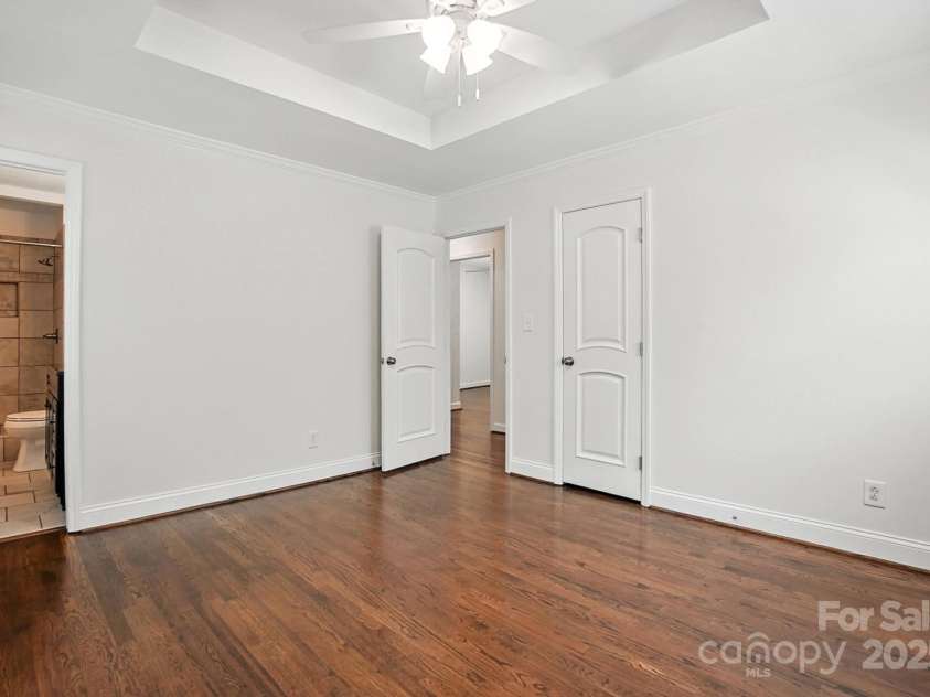 2528 Arnold Drive, Charlotte, NC 28205.  MLS# CAR4277706, YatesRealty ID 30895. Primary bedroom