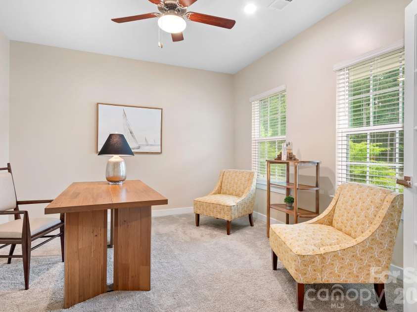 9233 Hollow Bend Drive, Huntersville, NC 28078.  MLS# CAR4379138, YatesRealty ID 30897. Spacious office