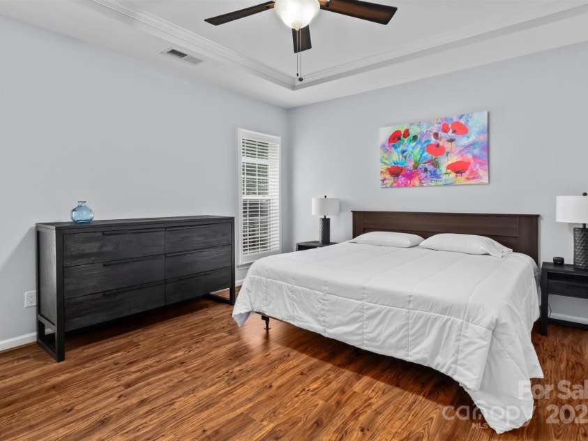 164 Flowering Grove Lane, Mooresville, NC 28115.  MLS# CAR4278355, YatesRealty ID 30900. Primary Bedroom