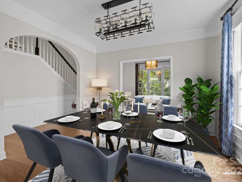 1904 Dearmon Drive, Charlotte, NC 28205.  MLS# CAR4267872, YatesRealty ID 30908. Virtual Staged