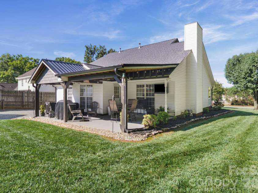 3804 Secrest Shortcut Road, Monroe, NC 28110.  MLS# CAR4390546, YatesRealty ID 30908. Covered Back Porches