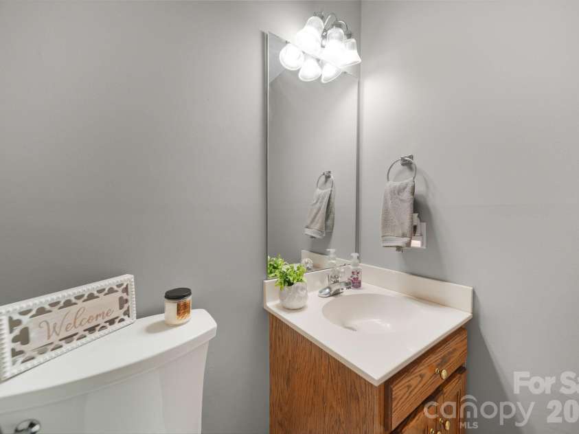 3804 Secrest Shortcut Road, Monroe, NC 28110.  MLS# CAR4390546, YatesRealty ID 30908. Half bathroom