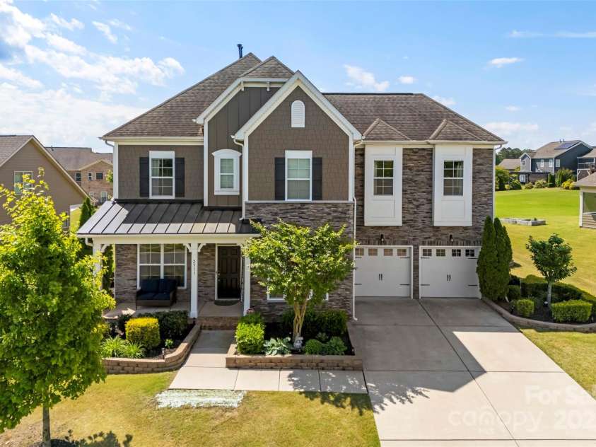 2511 Carnation Drive, Harrisburg, NC 28075.  MLS# CAR4253045, YatesRealty ID 30911. 