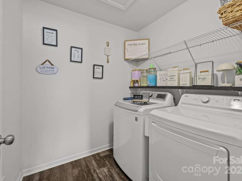 2301 Amesbury Court, Albemarle, NC 28001.  MLS# CAR4275622, YatesRealty ID 30913. Laundry Room