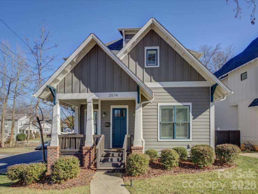 2574 Barry Street, Charlotte, NC 28205.  MLS# CAR4337759, YatesRealty ID 3092. 