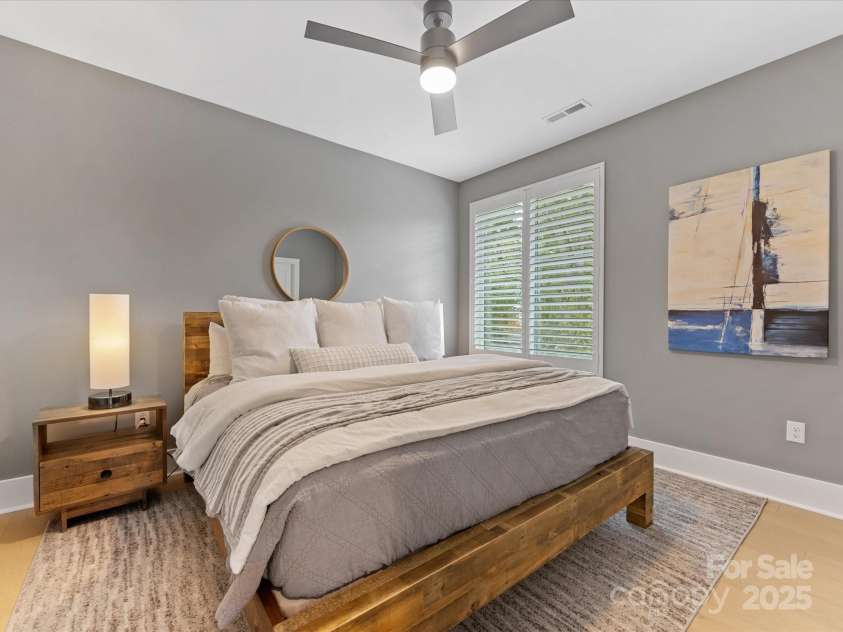 2208 Parson Street, Charlotte, NC 28205.  MLS# CAR4282025, YatesRealty ID 30926. 2nd bedroom on second floor