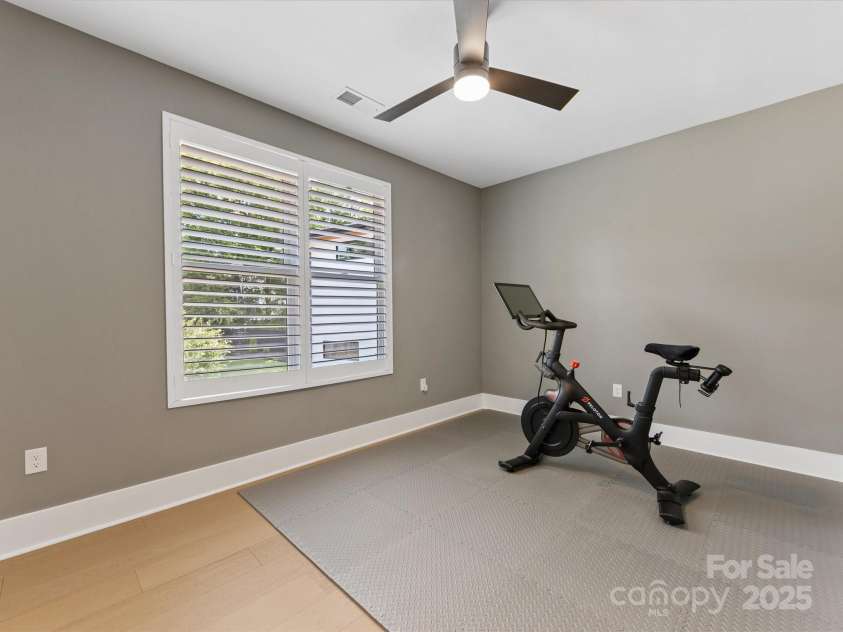 2208 Parson Street, Charlotte, NC 28205.  MLS# CAR4282025, YatesRealty ID 30926. 3rd bedroom used as exercise room