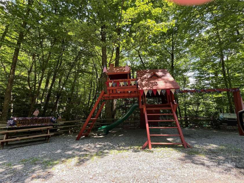 67 Sky Drive, Maggie Valley, NC 28751.  MLS# CAR4275781, YatesRealty ID 30929. Neighborhood playground