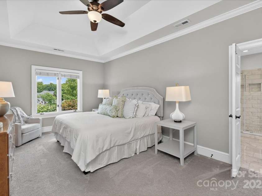 7007 Golden Rain Court, Charlotte, NC 28277.  MLS# CAR4288408, YatesRealty ID 30936. Primary Suite is private and seculed upstairs