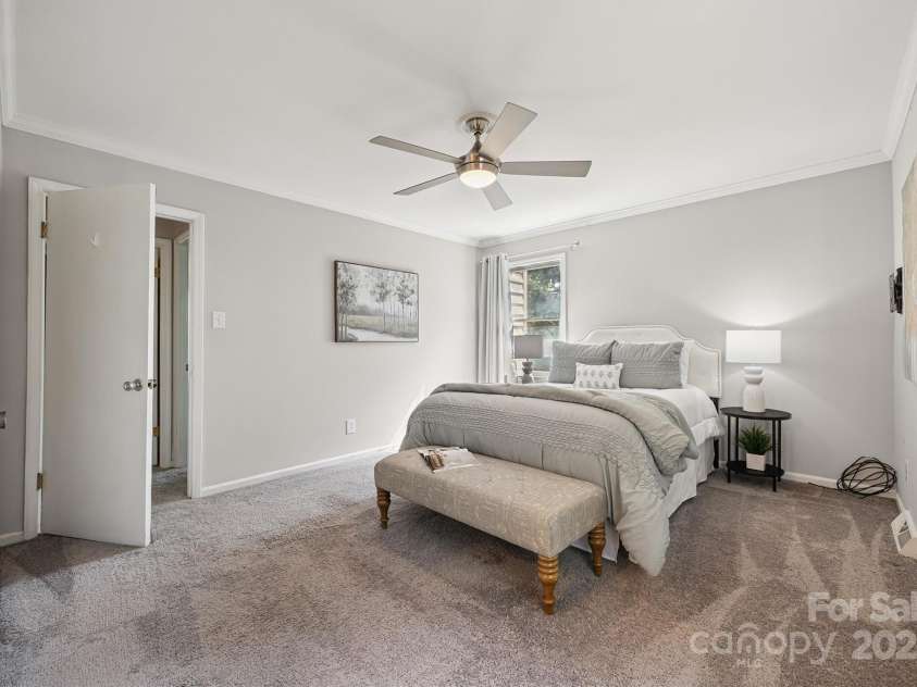 9111 Windjammer Drive, Tega Cay, SC 29708.  MLS# CAR4277508, YatesRealty ID 30939. Primary bedroom