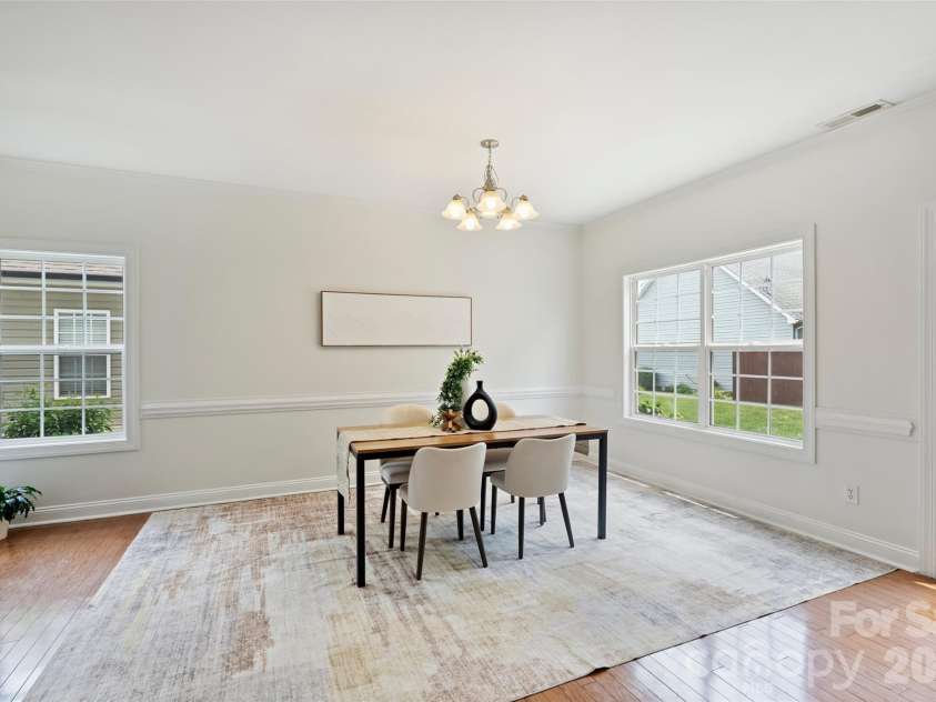 315 Wendover Drive, Locust, NC 28097.  MLS# CAR4391578, YatesRealty ID 30941. Dining Room