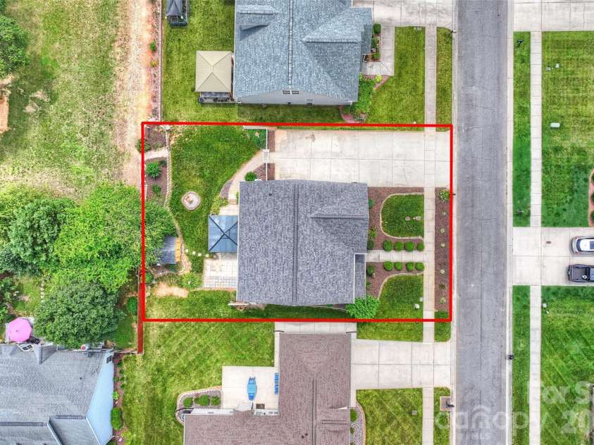 315 Wendover Drive, Locust, NC 28097.  MLS# CAR4391578, YatesRealty ID 30941. Overhead 