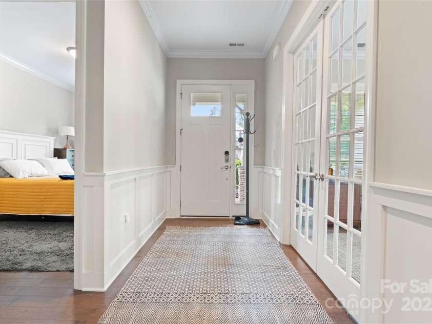 4008 Pinot Way, Fort Mill, SC 29707.  MLS# CAR4268803, YatesRealty ID 30944. Looking towards the front entrance. You will note a main-level bedroom suite.