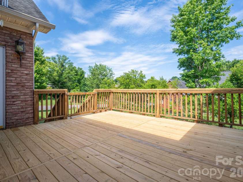 2603 Tralee Drive, Gastonia, NC 28056.  MLS# CAR4387674, YatesRealty ID 30952. New deck