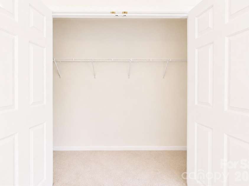 4913 Sunburst Lane, Charlotte, NC 28213.  MLS# CAR4392785, YatesRealty ID 30956. Large closet in second bedroom for storage