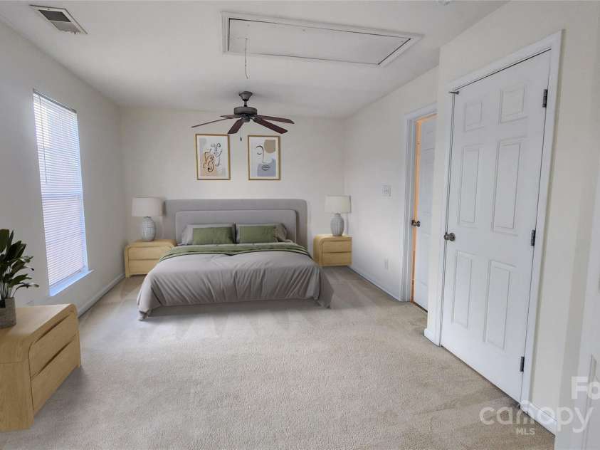 10205 Garrett Grigg Road, Charlotte, NC 28262.  MLS# CAR4277791, YatesRealty ID 30957. 2nd Bedroom Virtually Staged