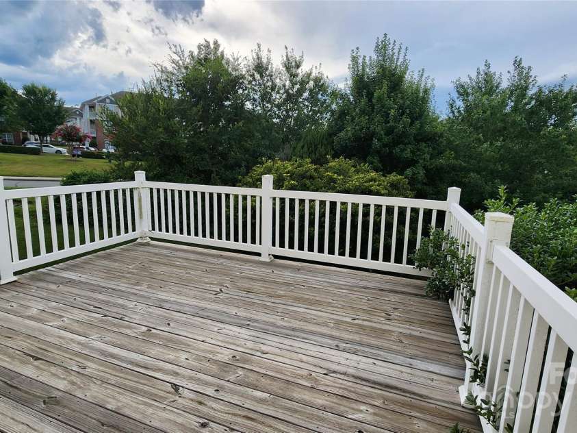 10205 Garrett Grigg Road, Charlotte, NC 28262.  MLS# CAR4277791, YatesRealty ID 30957. Huge Deck on 2nd level