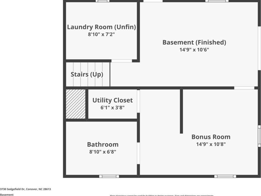 3730 Sedgefield Drive, Conover, NC 28613.  MLS# CAR4362966, YatesRealty ID 30959. 