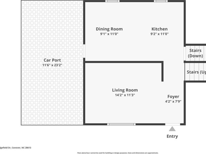 3730 Sedgefield Drive, Conover, NC 28613.  MLS# CAR4362966, YatesRealty ID 30959. 