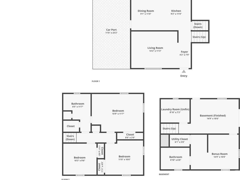3730 Sedgefield Drive, Conover, NC 28613.  MLS# CAR4362966, YatesRealty ID 30959. 