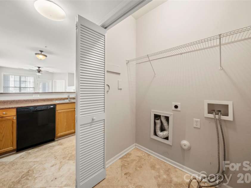 18730 Nautical Drive, Cornelius, NC 28031.  MLS# CAR4379753, YatesRealty ID 30960. Laundry closet