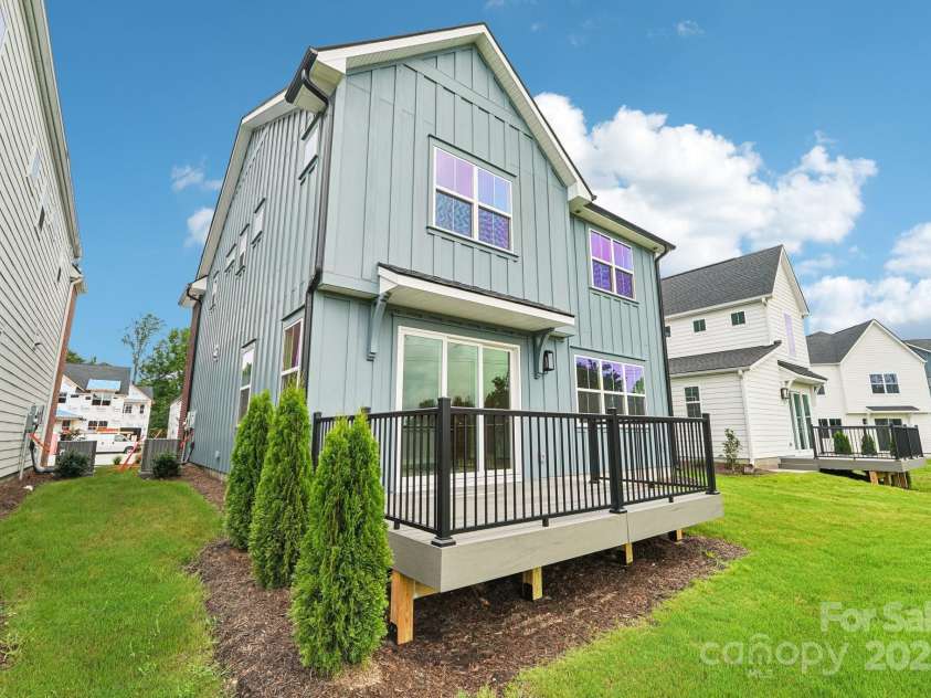 921 Coast Drive, Tega Cay, SC 29708.  MLS# CAR4289749, YatesRealty ID 30964. Rear of Home