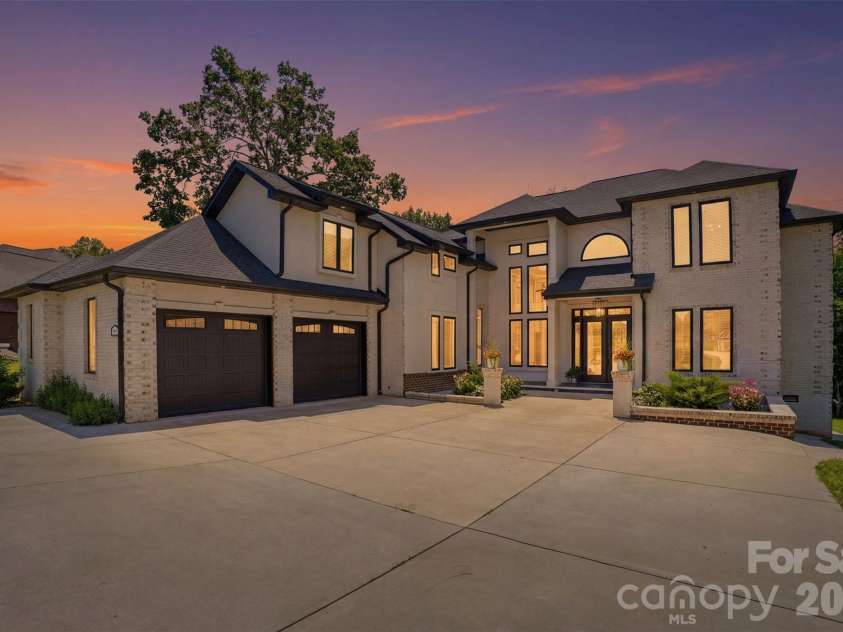 1164 Harper Lee Drive, Newton, NC 28658.  MLS# CAR4391920, YatesRealty ID 30967. Twilight imaging