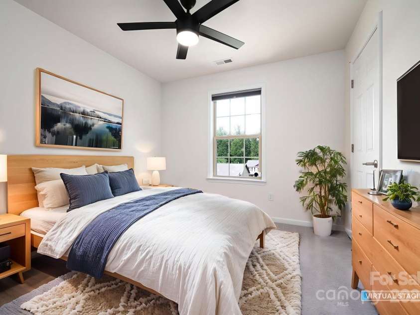 8 Ringed Teal Court, Arden, NC 28704.  MLS# CAR4289804, YatesRealty ID 30967. Virtually staged guest bedroom 2