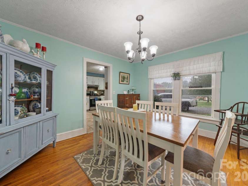 2409 US 70 Highway, Morganton, NC 28655.  MLS# CAR4392178, YatesRealty ID 30973. Dining Room