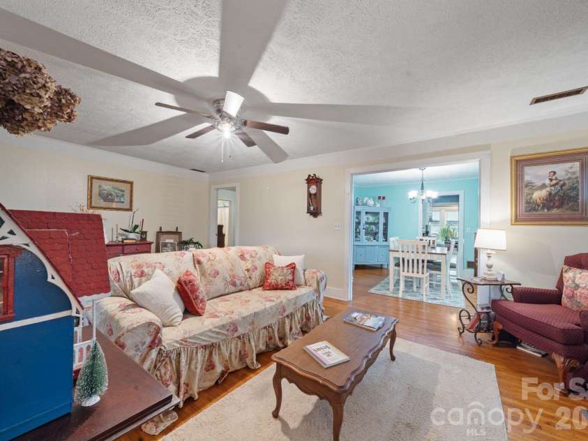 2409 US 70 Highway, Morganton, NC 28655.  MLS# CAR4392178, YatesRealty ID 30973. Living Room
