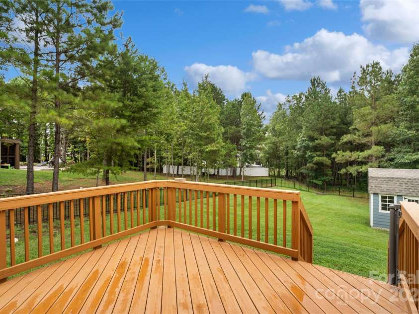 5299 Admirals Landing, Lancaster, SC 29720.  MLS# CAR4290028, YatesRealty ID 30974. Large deck for entertaining