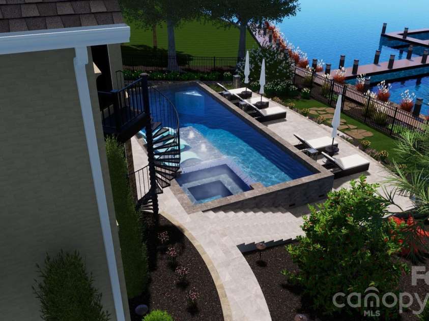 18112 Harbor Light Boulevard, Cornelius, NC 28031.  MLS# CAR4346208, YatesRealty ID 3098. Rendering - Proposed Ideas