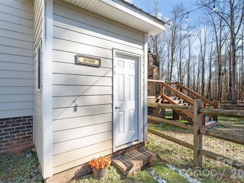 2370 Killian Road, Edgemoor, SC 29712.  MLS# CAR4341782, YatesRealty ID 3098. Outdoor half-bath