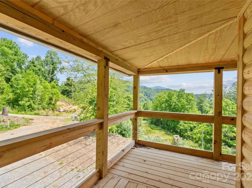137 Red Maple Lane, Burnsville, NC 28714.  MLS# CAR4239902, YatesRealty ID 3100. View from Upper Deck