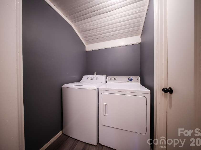 110 Chestnut Street, Morganton, NC 28655.  MLS# CAR4391943, YatesRealty ID 31003. Laundry