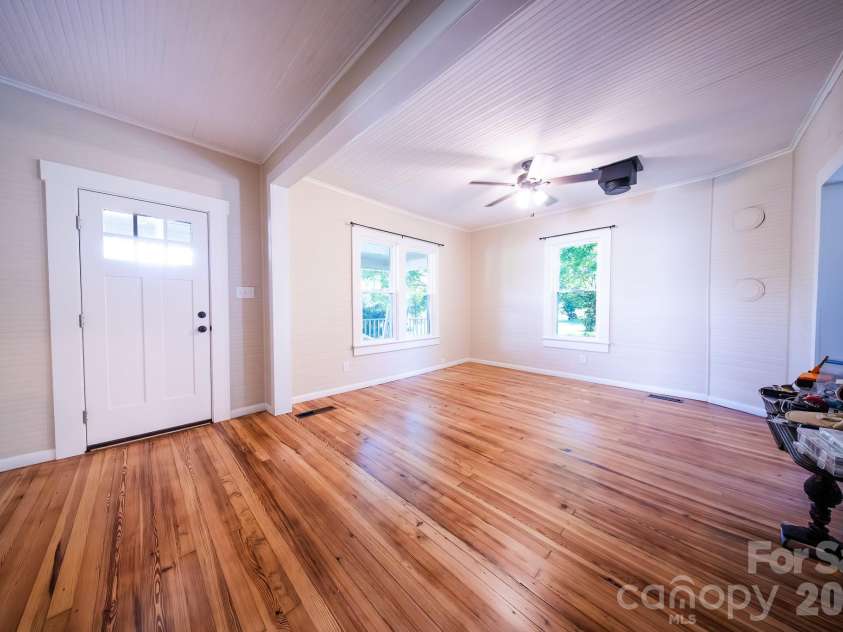110 Chestnut Street, Morganton, NC 28655.  MLS# CAR4391943, YatesRealty ID 31003. Living room