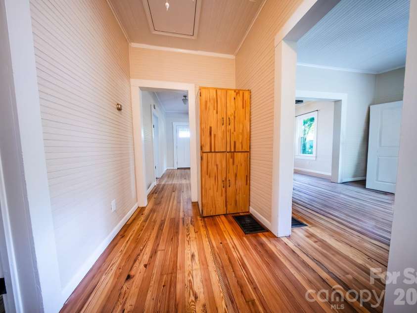110 Chestnut Street, Morganton, NC 28655.  MLS# CAR4391943, YatesRealty ID 31003. Wide hallway