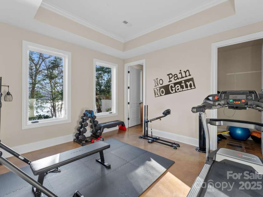 296 Windemere Isle Road, Statesville, NC 28677.  MLS# CAR4219833, YatesRealty ID 31003. Guest bedroom #2 or Gym