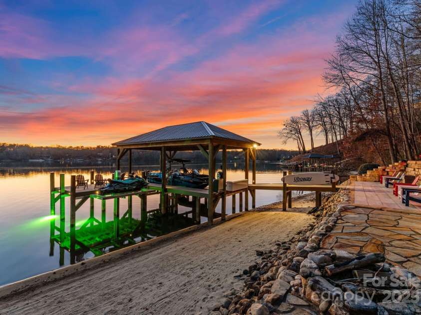 296 Windemere Isle Road, Statesville, NC 28677.  MLS# CAR4219833, YatesRealty ID 31003. Maintenance free dock made with hot dipped galvanized framing and porcelain tile