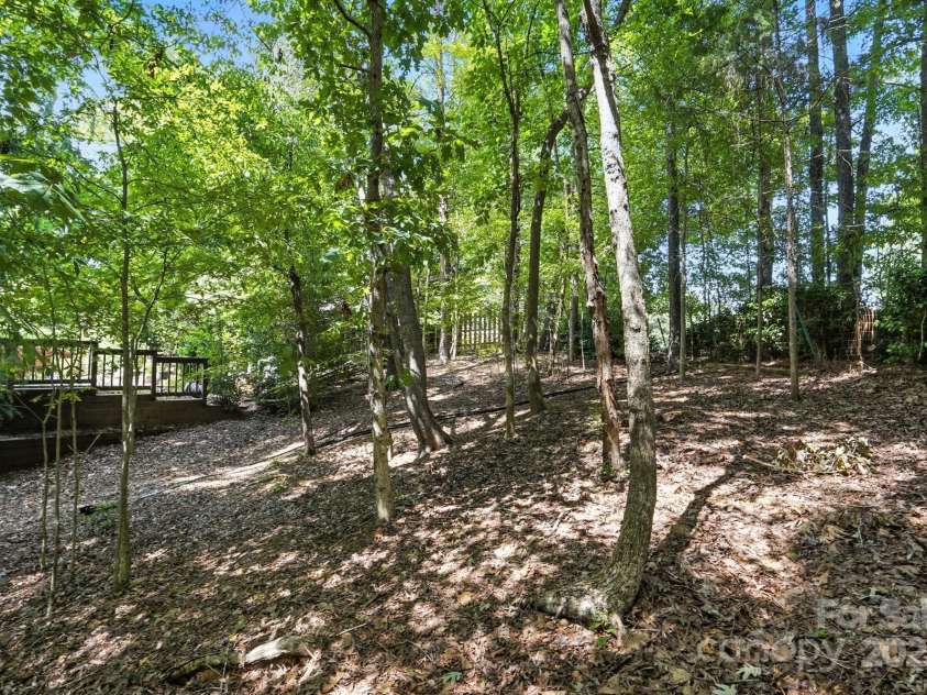 11108 Broken Brook Way, Tega Cay, SC 29708.  MLS# CAR4281529, YatesRealty ID 31004. The home itself is well-maintained and move-in ready, but the true gem lies just beyond the back door: a large, private, wooded backyard.