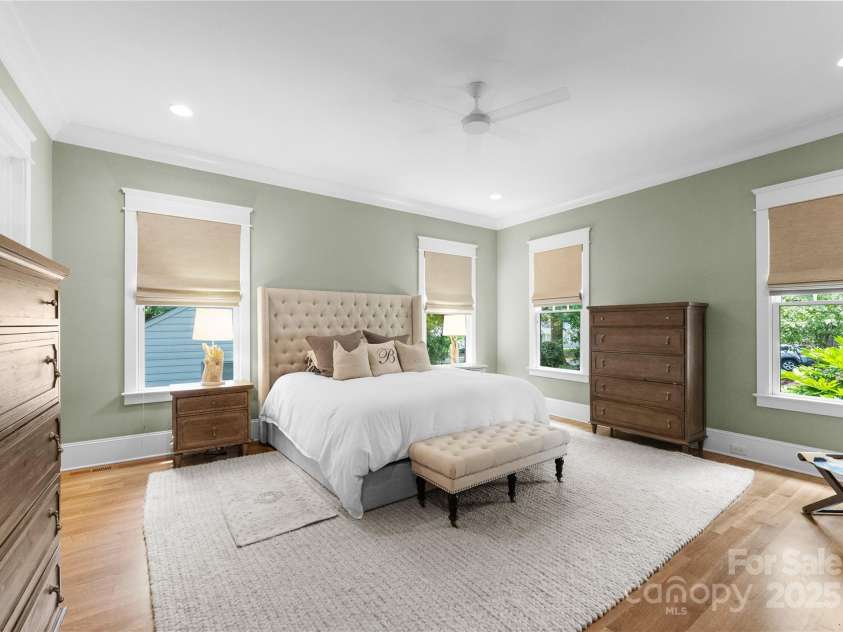 2941 Forest Park Drive, Charlotte, NC 28209.  MLS# CAR4265458, YatesRealty ID 31006. Owners suite on main level is spacious.