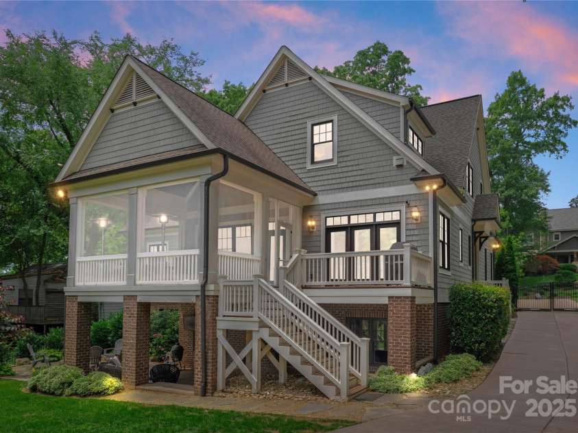 2941 Forest Park Drive, Charlotte, NC 28209.  MLS# CAR4265458, YatesRealty ID 31006. Rear View of property