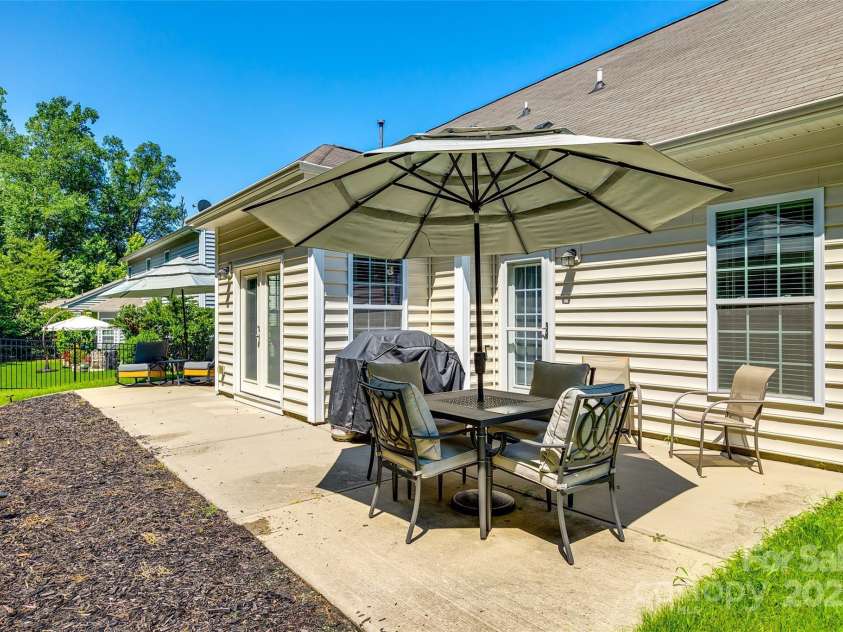 14727 Brannock Hills Drive, Charlotte, NC 28278.  MLS# CAR4266580, YatesRealty ID 31016. View of the home from the backyard.